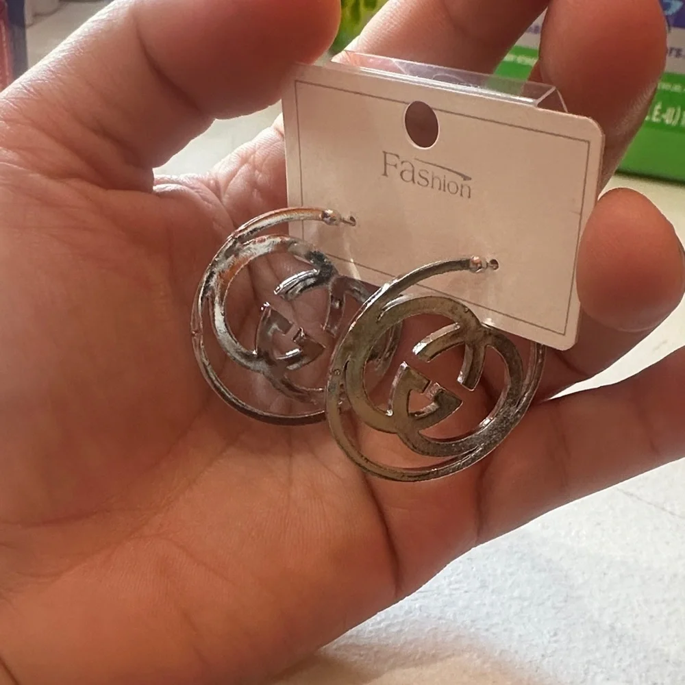 NEW Silver and Gold Earrings